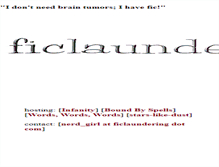Tablet Screenshot of ficlaundering.com
